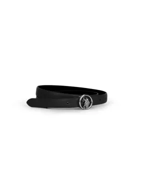 US POLO WOMEN TOWNIE BELT IN BLACK